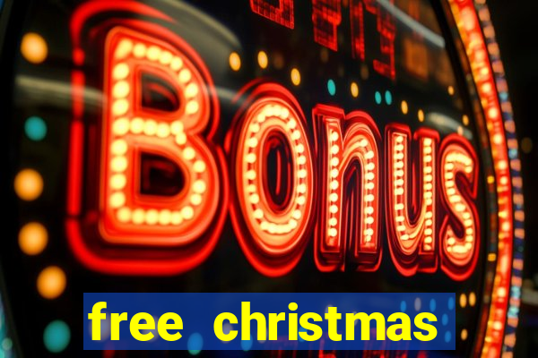 free christmas bingo cards