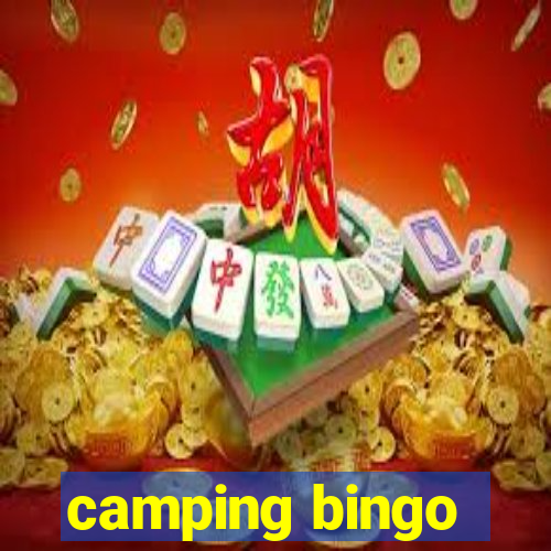 camping bingo