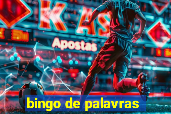 bingo de palavras