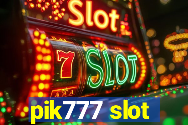 pik777 slot