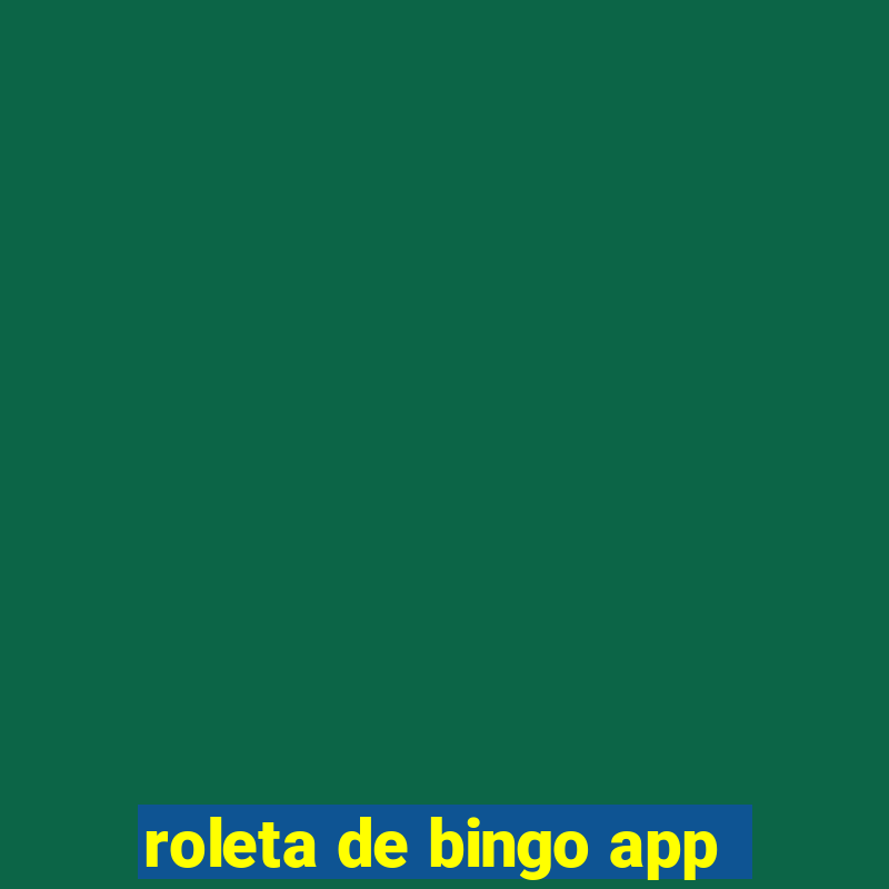 roleta de bingo app