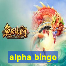 alpha bingo