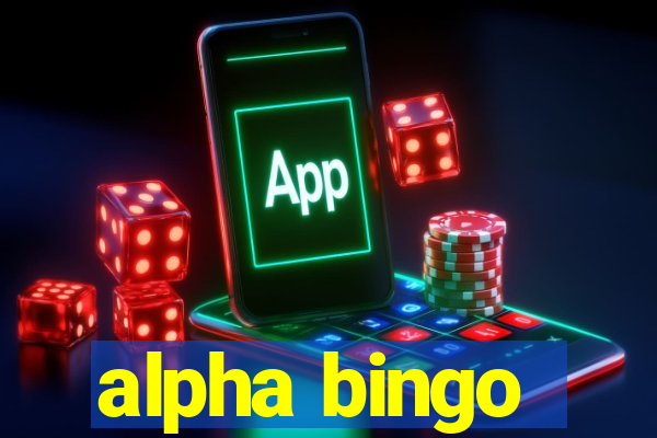 alpha bingo