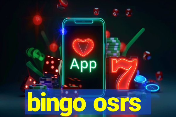 bingo osrs