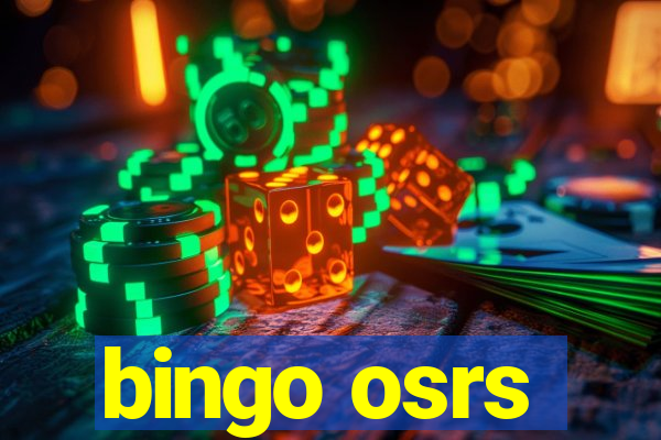 bingo osrs