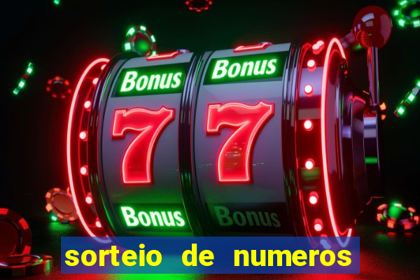 sorteio de numeros de bingo