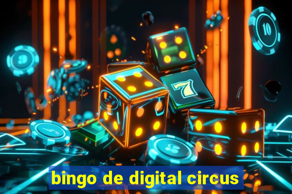 bingo de digital circus