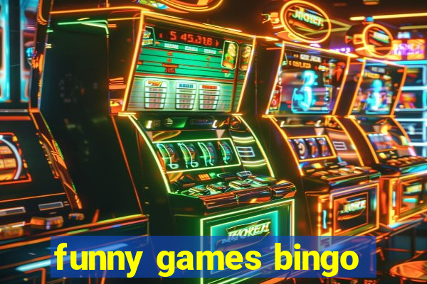 funny games bingo