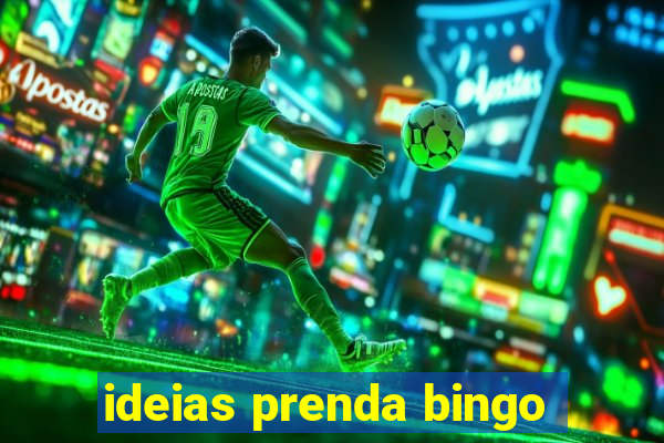 ideias prenda bingo