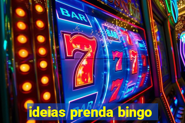 ideias prenda bingo