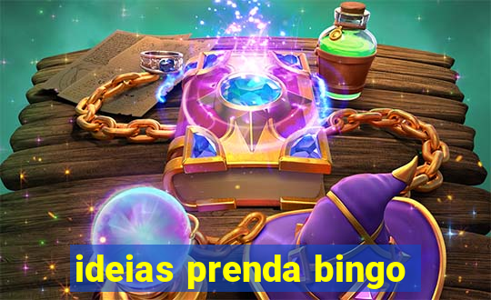 ideias prenda bingo