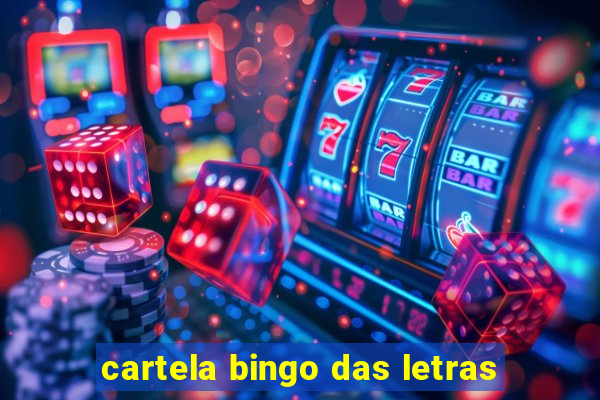 cartela bingo das letras