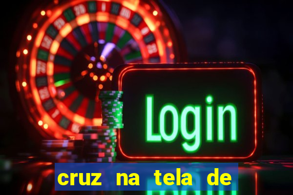 cruz na tela de cruz das