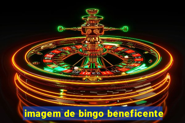 imagem de bingo beneficente