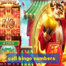 call bingo numbers