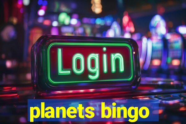 planets bingo