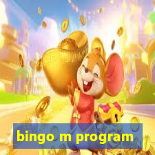 bingo m program