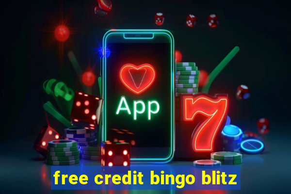 free credit bingo blitz