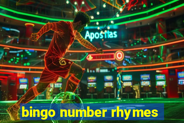 bingo number rhymes