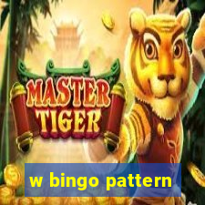 w bingo pattern