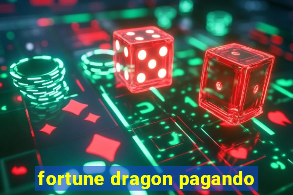 fortune dragon pagando