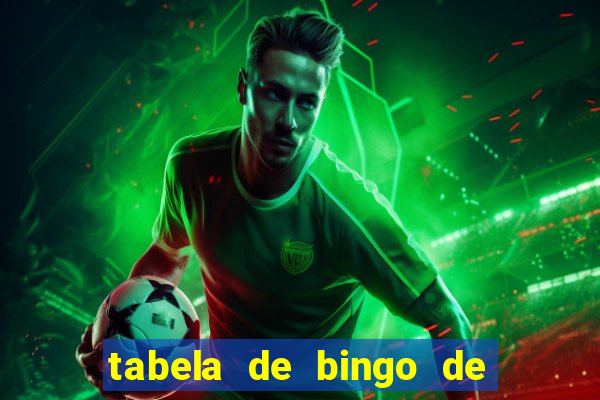 tabela de bingo de 1 a 100