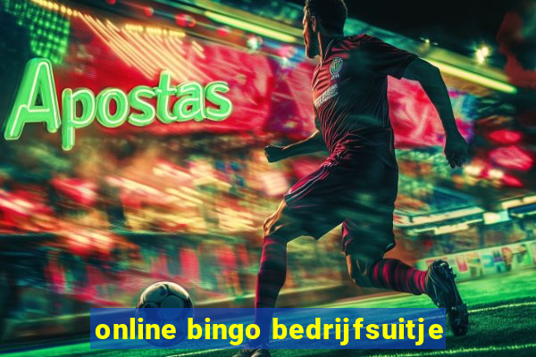 online bingo bedrijfsuitje