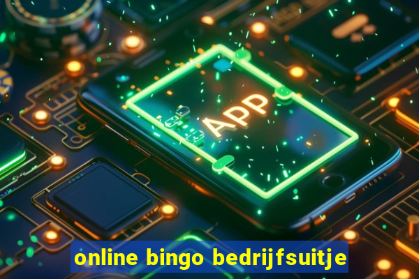 online bingo bedrijfsuitje