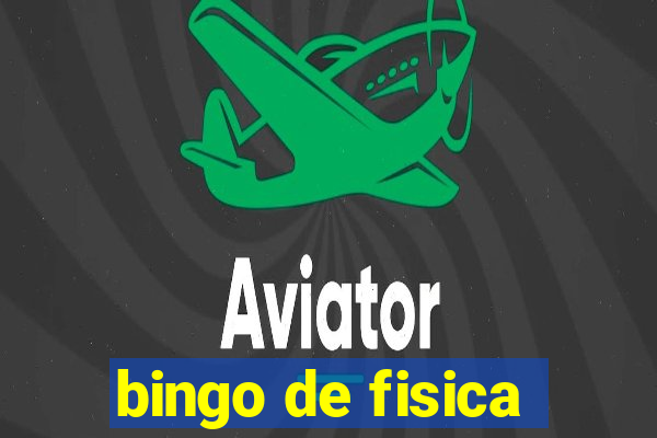 bingo de fisica