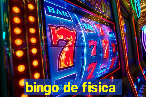 bingo de fisica