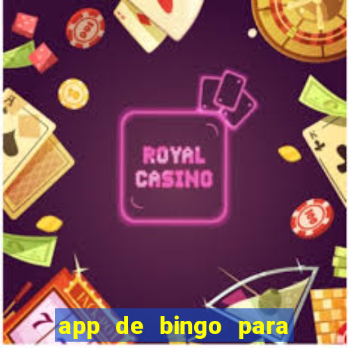 app de bingo para ganar dinero real