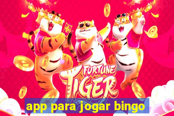 app para jogar bingo