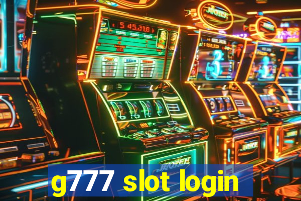 g777 slot login