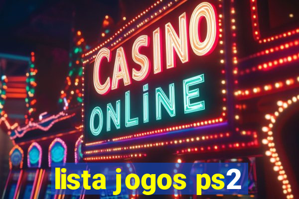 lista jogos ps2