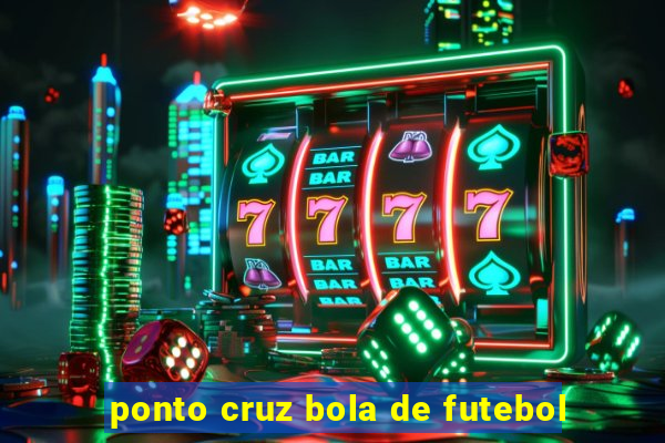 ponto cruz bola de futebol