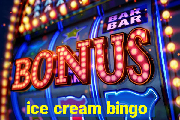 ice cream bingo