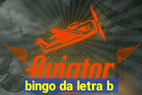 bingo da letra b