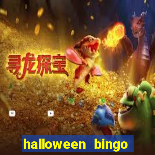 halloween bingo card maker