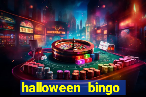 halloween bingo card maker