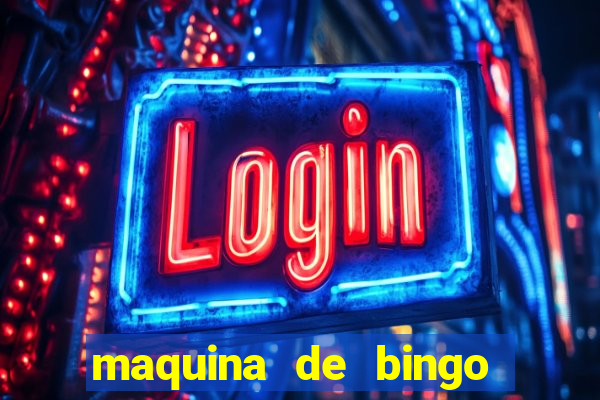 maquina de bingo show ball